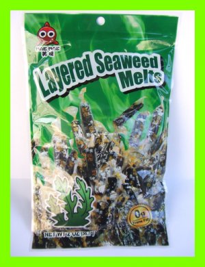 DELICIOUS LAYERED SEAWEED MELTS SNACK - NO TRANS FAT