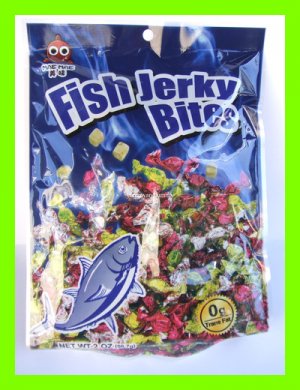 DELICIOUS FISH JERKY BITES SNACK - NO TRANS FAT