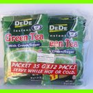 DEDE INSTANT GREEN TEA WITH CREAM & SUGAR - 12 PACKS