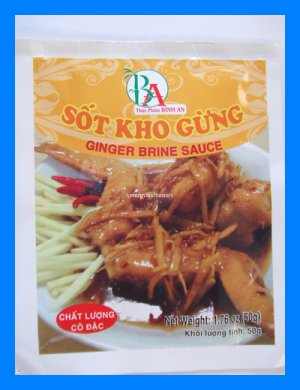 VIETNAMESE GINGER BRINE SAUCE MIX - USA SELLER