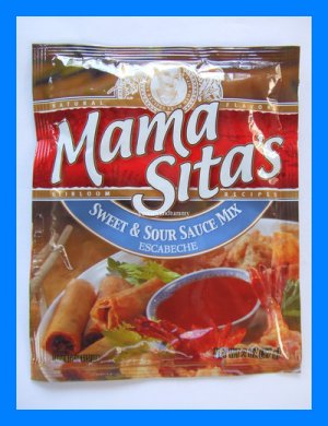 SWEET & SOUR SAUCE MIX ESCABECHE MAMA SITA'S - US SHIP