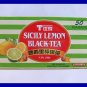 SICILY LEMON BLACK TEA ALL NATURAL 50 BAGS - USA SELLER
