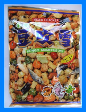 MIXED CRACKERS WITH FISH KONGO MAMEFUBUKI JAPAN SNACK