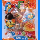 MINI BURGER GUMMY CHEWY CANDY - USA SELLER