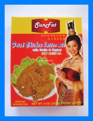 FRIED CHICKEN BATTER MIX WITH GARLIC & PEPPER - US SHIP