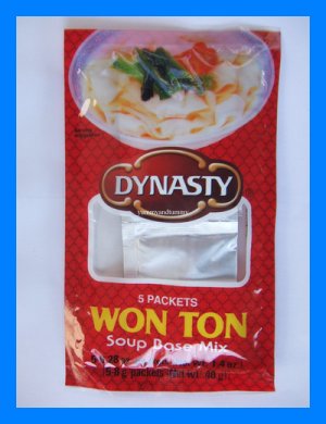 DYNASTY CHINESE WONTON SOUP BASE MIX 5 PACKETS