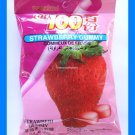 COCOALAND STAWBERRY GUMMY CANDY -  MADE WITH REAL JUICE