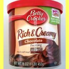 BETTY CROCKER RICH & CREAMY CHOCOLATE FROSTING FOR CAKES DESSERTS - USA SELLER