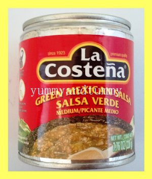 LA COSTENA GREEN MEXICAN SALSA SALSA VERDE MEDIUM - PREMIUM QUALITY - USA SELLER