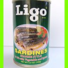 4 CANS SPANISH STYLE SARDINES IN OIL WITH VEGETABLE & SPICES