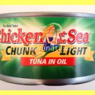 4 CANS CHUNK LIGHT TUNA IN OIL 12 OUNCES EACH CAN - USA SELLER