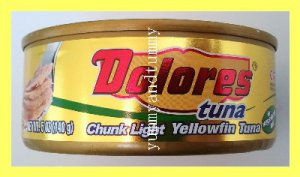 4 CANS CHUNK LIGHT YELLOWFIN TUNA IN VEGETABLE OIL, OMEGA 3 - USA SELLER