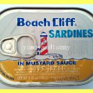4 CANS SARDINES IN MUSTARD SAUCE - USA SELLER