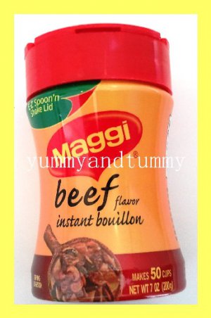 BEEF FLAVOR INSTANT BOUILLON BROTH - MAKES 50 CUPS - USA SELLER