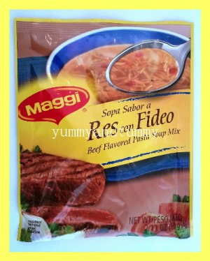 BEEF FLAVORED PASTA SOUP MIX - MAKES 4 SERVINGS - USA SELLER