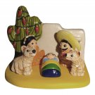 Small Cultural Nativity Scene Seasonal Decoration Nativities Around the World (Mexico Nativity)