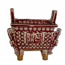Chun Porcelain Ding  Vase Fine Asian Antiques Style Home Decor Decorating Accent