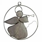 Angel Sun Catcher Natural White Exquisite Metal Hanging Ornament