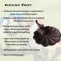 Bird on Scallop Shell Small Wild Birds Feeder Cast Iron Outdoor Wildbird Garden