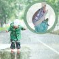 Rainbow Trout Fish Small Rain Gauge Outdoor Garden Decor Deck Yard Water Catcher