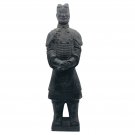 Standing Warrior Statute 26 inch Ht Indoor Outdoor Garden Decor Faux Stone