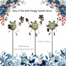 Froggy Glow In The Dark Potted Plant Picks