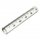 250 Rain Gauge Plastic Replacement Tubes 5 In L x 1 in Top x Tapers to .84 In W