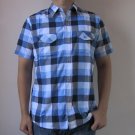 MEN SHORT SLEEVES SHIRT BLUE KD0005