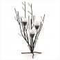Crystal tree tealight holder