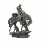 Wearly cowboy figurine