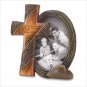 Western cross photo frame
