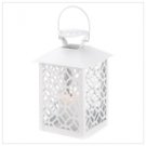 Spanish cutwork candle lantern
