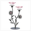 Peony blossom candleholder