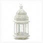 Large white moroccan lantern
