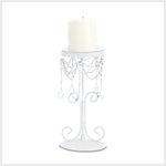 Elegant beaded candleholder