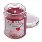 Chery chip scented tiny temptations cupcake candle