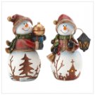 Snow men figurines   12136