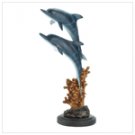 Leaping Dolphins statue    12141