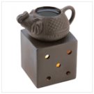Terra cotta oil warmer pot  12494