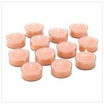 Bamboo lily tealights    13553