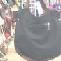 Handmade Handbag - Black with Dog