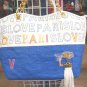 Handmade Handbag - Blue and White