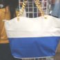 Handmade Handbag - Blue and White