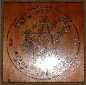 Pentacle Pendulum Board
