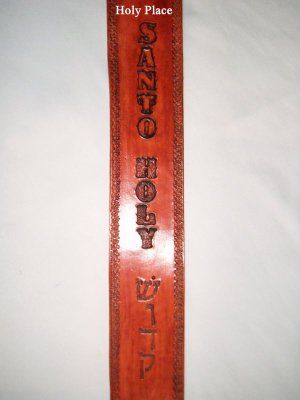 hand made  Guitar Strap  Brown Color