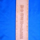 Natural finish   Hand made guitar Strap