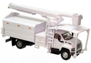 Dept 1-87 GMC Topkick 2-Axle Tree Trimmer Truck 1/87 Scale