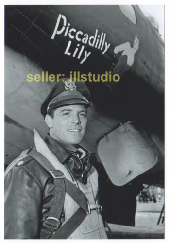 PAUL BURKE- Col. Gallagher 12 O'clock High RARE 4x6 PHOTO in MINT CONDITION #9