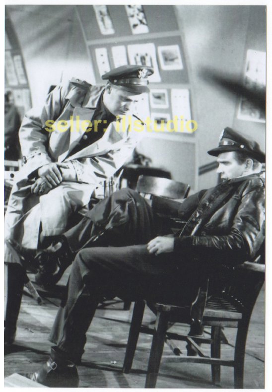 Robert lansing john larkin 12 o clock high rare 4x6 photo in mint