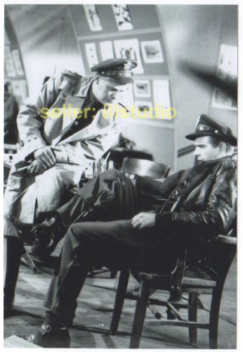ROBERT LANSING & JOHN LARKIN 12 O'clock High RARE 4x6 PHOTO in MINT CONDITION #11